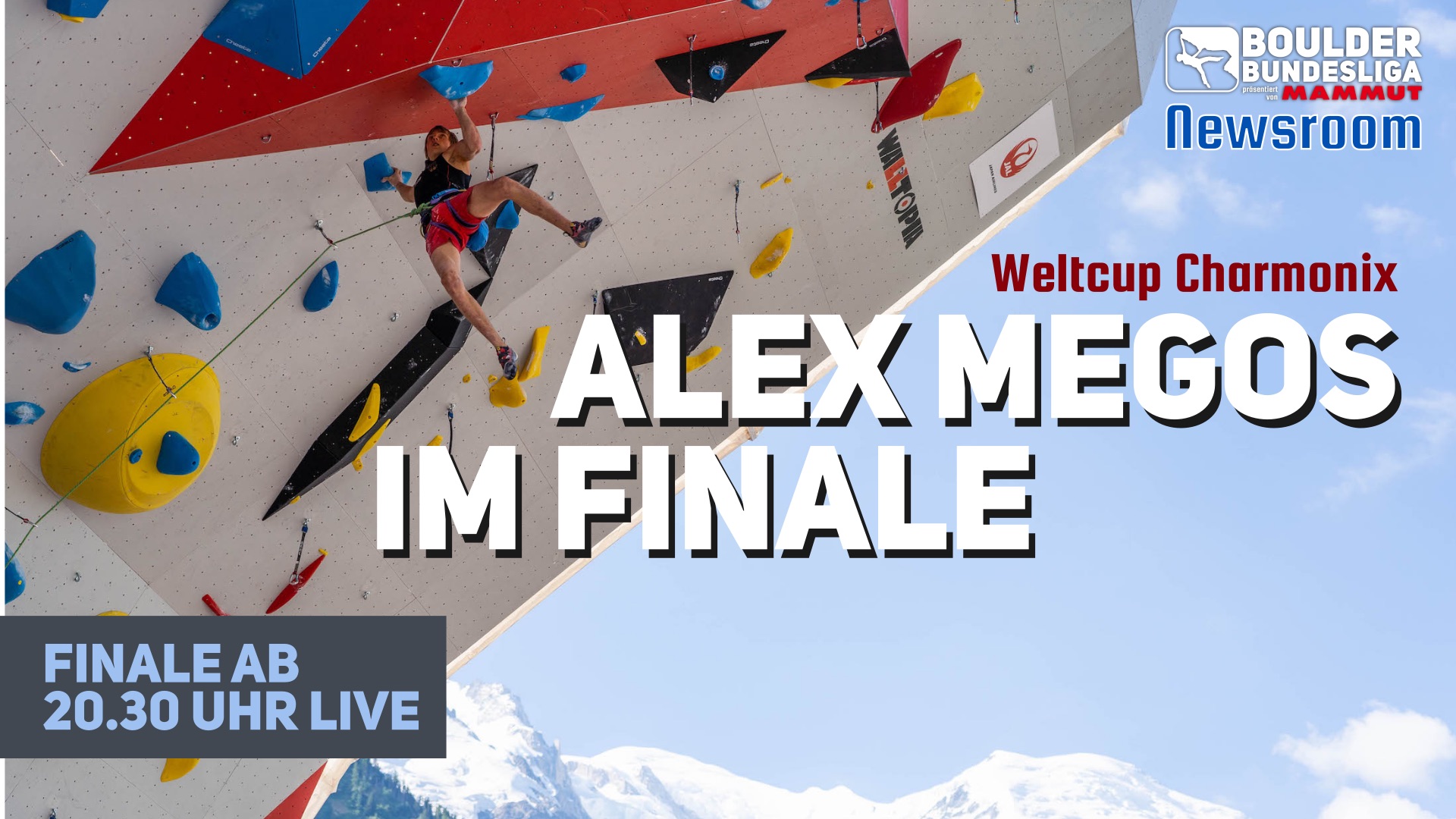 Alex Megos steht im Finale – Janja Garnbret erstmals nicht
