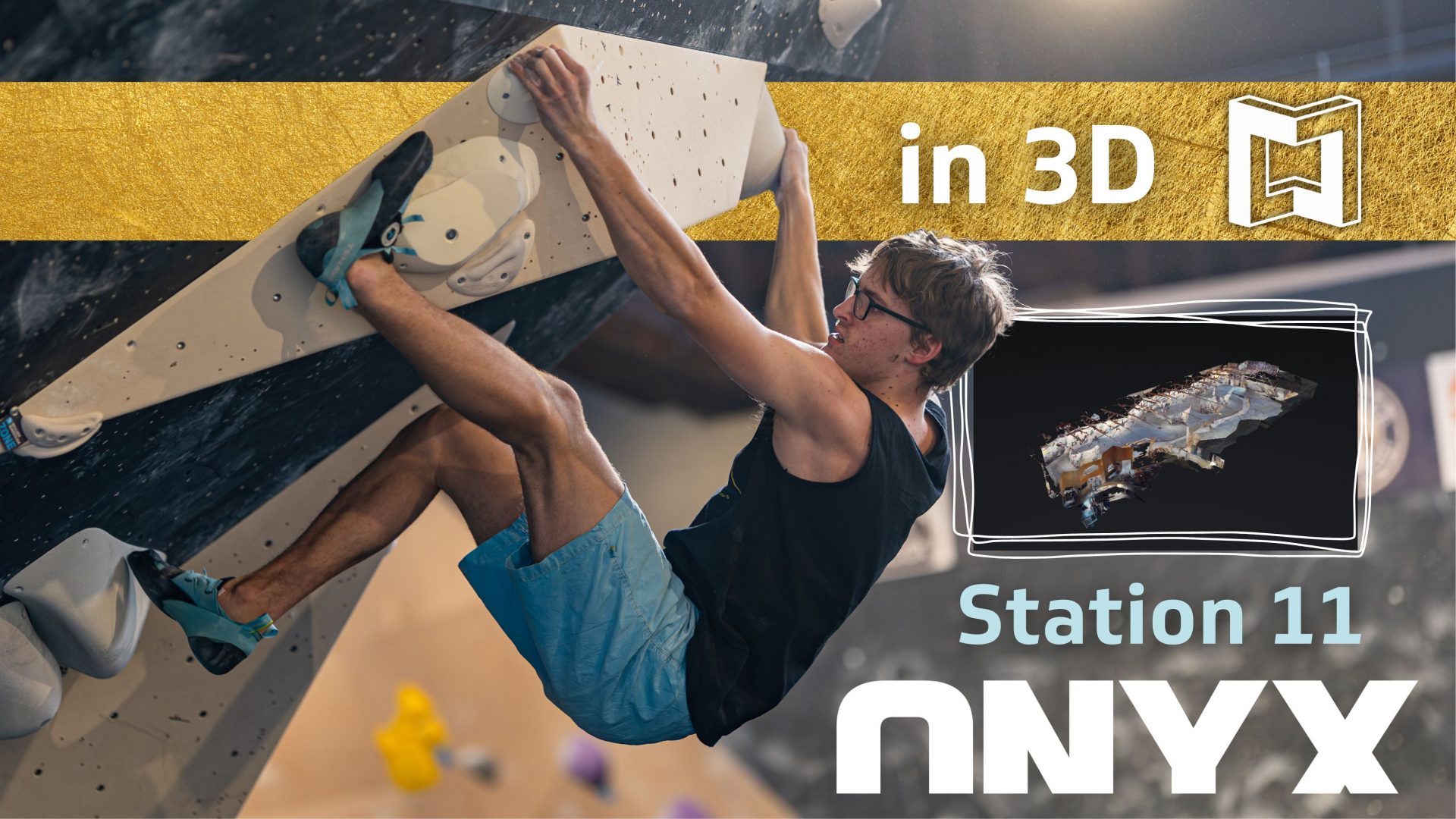 onyx Boulderspot Leipzig in 3D